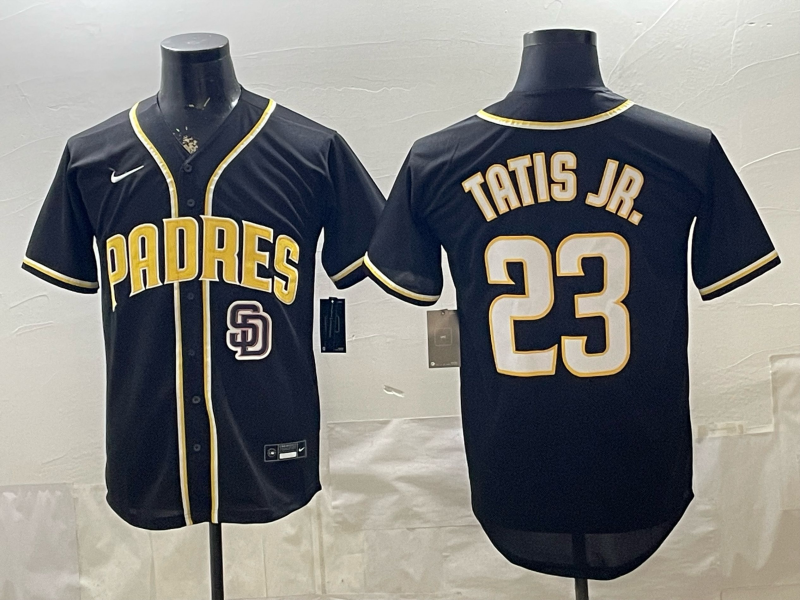 Men San Diego Padres #23 Fernando Tatis Jr. Nike black 2026 Jersey 0520003